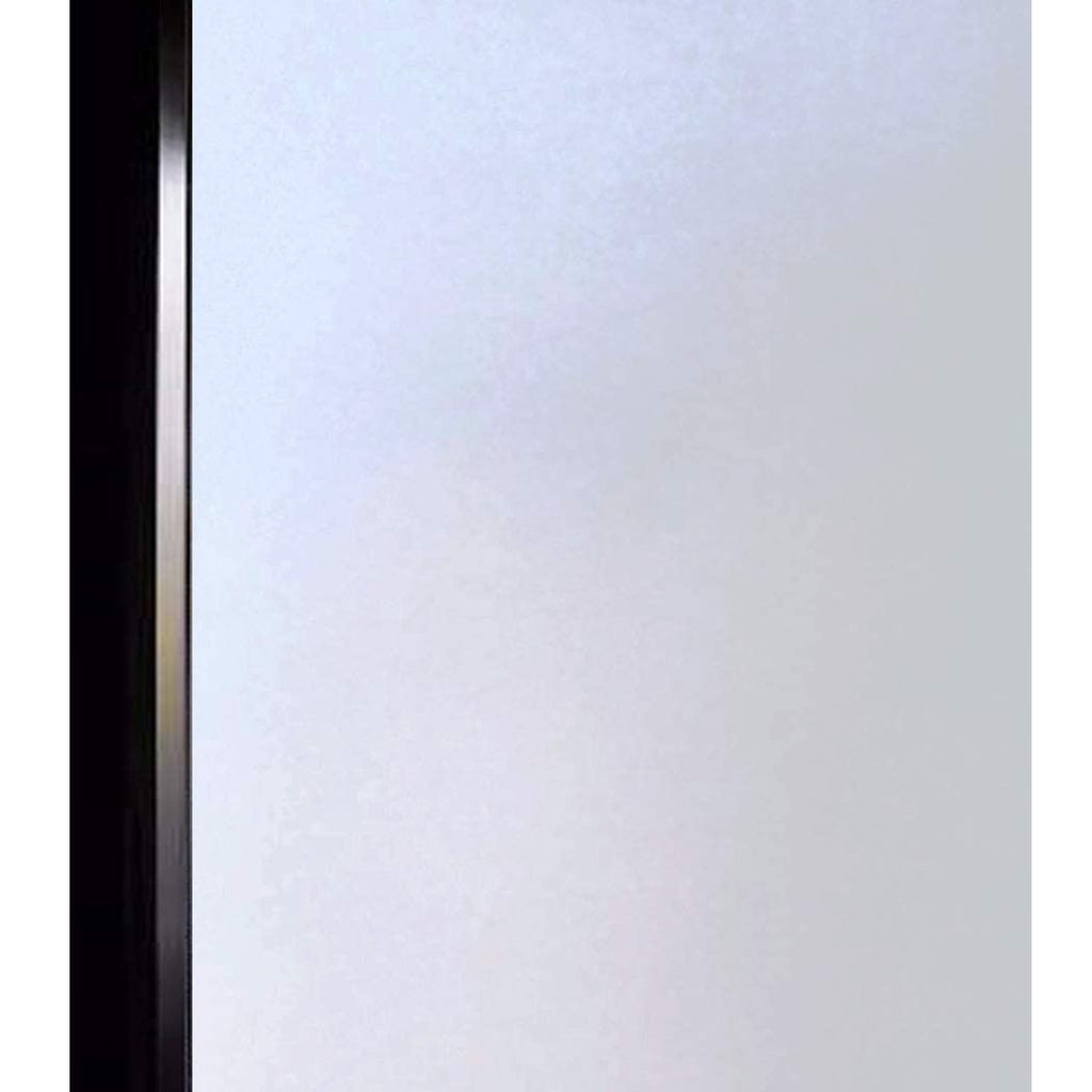 DUOFIRE Privacy Window Film Frosted Glass Film Matte White Static Cling Glass Film No Glue Anti-UV Window Sticker Non Adhesive f