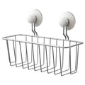 Ikea Zinc Plated Shower Basket (24x14 cm, Silver)