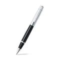 Sheaffer 300 Glossy Black Rollerball Pen With Bright Chrome Cap And Chrome-Plated Trim