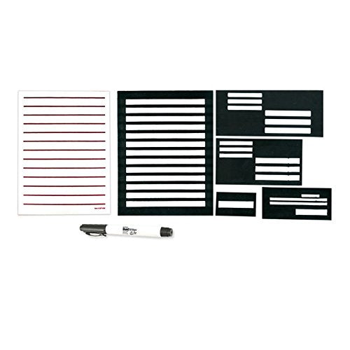 Writing Guide Kit With Boldwriter 20 Pen And Low Vision Paper