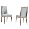 Modway Maisonette Dining-Chairs, Light Gray