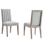 Modway Maisonette Dining-Chairs, Light Gray