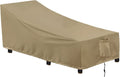 Outdoorlines Outdoor Waterproof Patio Chaise Lounge Chair Cover - Uv Resistant Lounger Covers Heavy Duty Weatherproof Patio Sofa