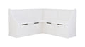 Tobin Corner Breakfast Nook, White