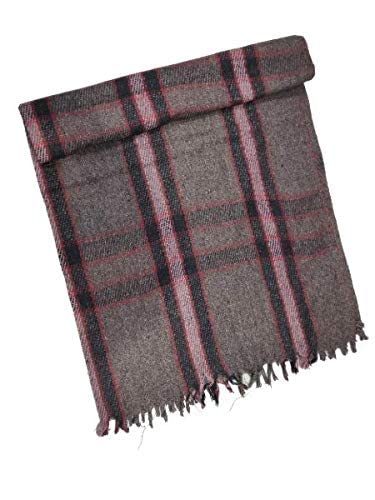 CHANDRAVATI Woolen Acrylic, Warm and Comfort Blanket [210cm x 125cm, Multicolor] Reversible (1)