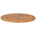 Tabletop Teak Solid teak wood Diameter 31.5 in, Thickness 1.0 in