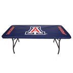 Collegiate Kwik-Covers Rectangle Plastic Table Covers, Bundle Of 2 (University Of Arizona, 6')