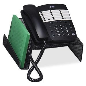 Phone Stand, Steel Mesh, 10-1/2'Wx10-1/4'Dx4-1/4'H, Black