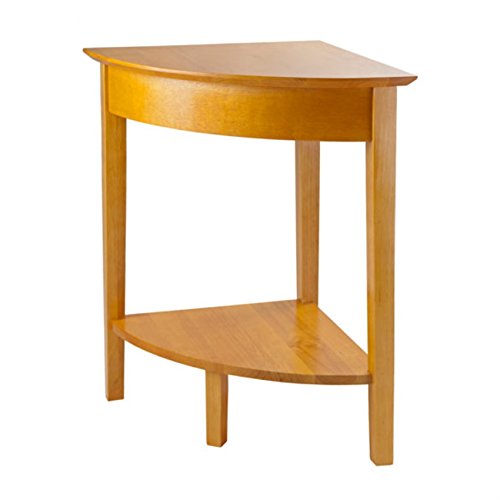 Ergode Studio Home Office Corner Table, Honey