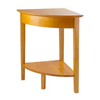 Ergode Studio Home Office Corner Table, Honey