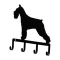 Village Wrought Iron Schnauzer Dog Key Holder Key Hooks