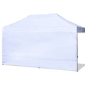 Abccanopy Instant Canopy Sunwall 10X20 Ft, 1 Pack Sidewall Only, White