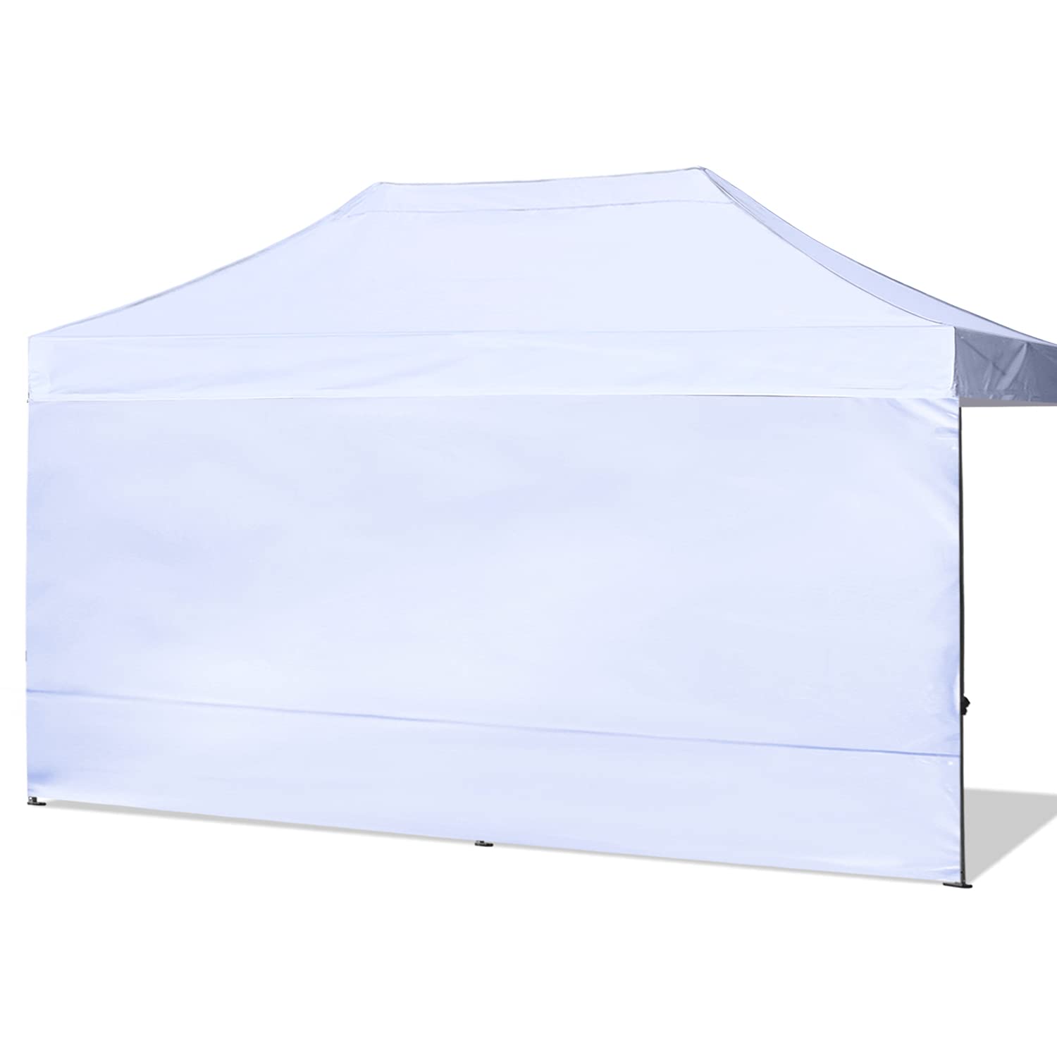 Abccanopy Instant Canopy Sunwall 10X20 Ft, 1 Pack Sidewall Only, White