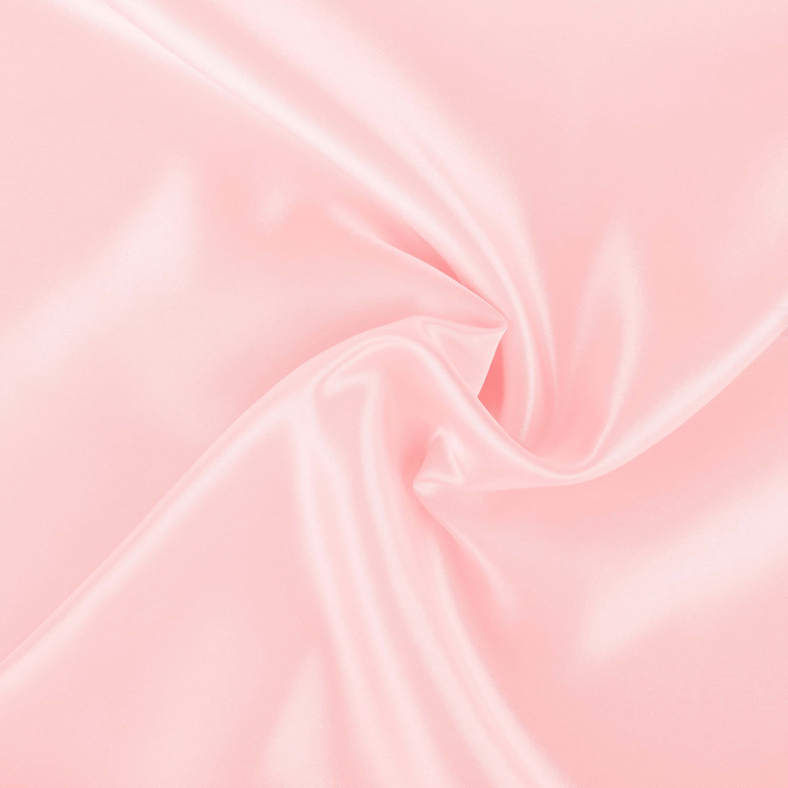 Luxury Satin Pillowcase For Hair - Standard Satin Pillowcase With Zipper, Pink (Pillowcase Set Of 2) - Blissford