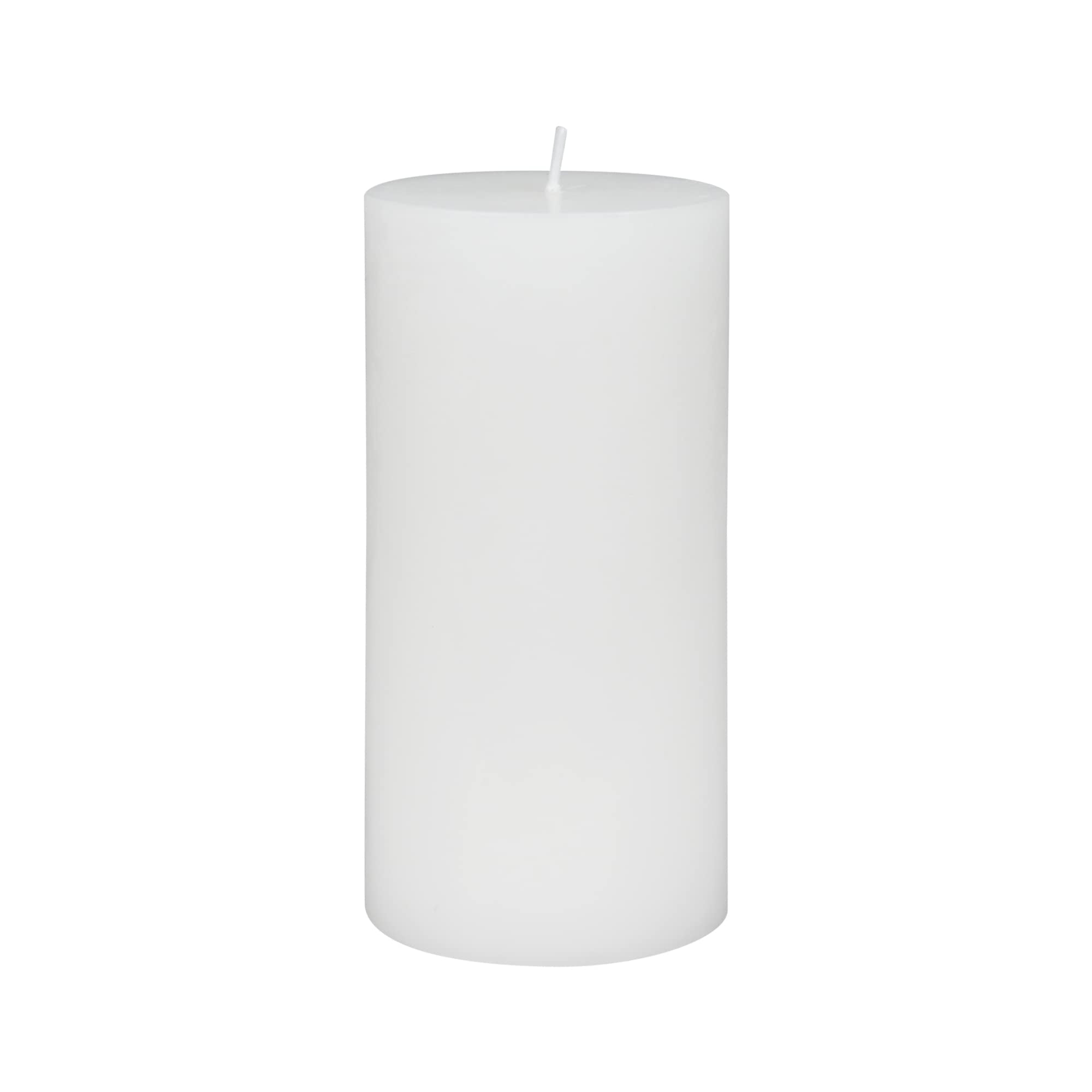 Zest Candle White Citronella Pillar Candle