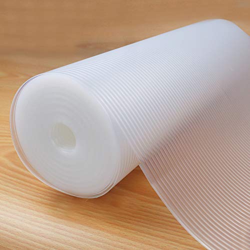 Shelf Liner, Non-Slip Cabinet Liner, Washable Oil-Proof for Kitchen Cabinet, Shelves, Refrigerator, Storage, Desks, 16 Inches x 