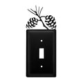 Village Wrought Iron Pine Cone Switch Cover
