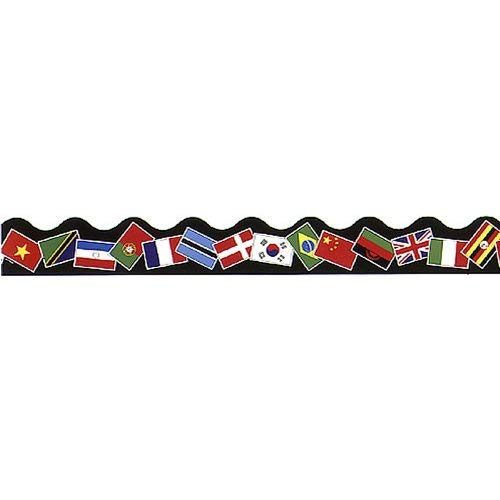 Trimmer World Flags Learning Materials Classroom Decorations T-91352 Trend Enterprises Inc.