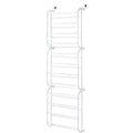 Whitmor Over The Door Shoe Rack, 36 Pair, White