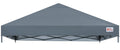 Mastercanopy 10X10 Dark Gray Pop Up Canopy Replacement Top For Durable Pop-Up Straight Leg Canopy
