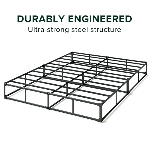 Zinus 9 Inch Wonderbox(Tm) Smart Box Spring, Quick Assembly Mattress Foundation, Durable Metal Frame, King, Grey