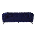 Acme Atronia Sofa In Blue Fabric