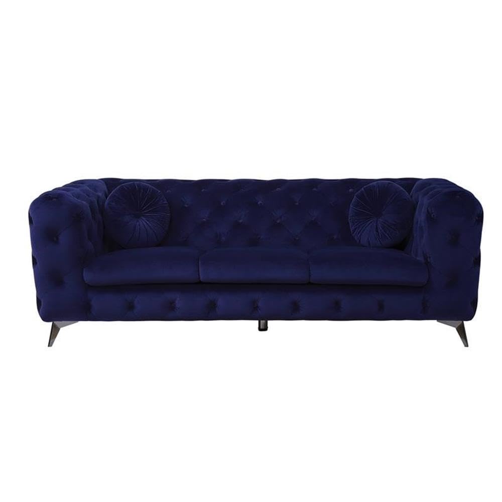Acme Atronia Sofa In Blue Fabric