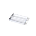 Uniqooo 2' Clear Acrylic Stand | 10 Pack 2.8Mm Slot Wedding Sign Holders, Perfect For Wedding, Table Number, Exhibition, Office