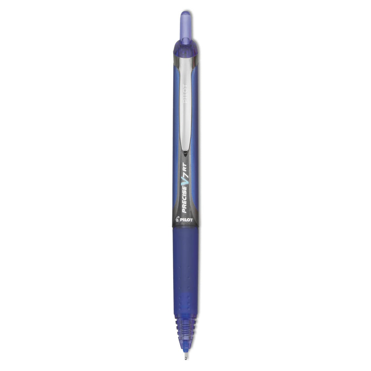 Rollerball Pen,Retract.,Fine Point,Blue Barrel/Ink/12Ea
