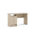 Tvilum Whitman Desk with 3 Drawers, Oak Structure