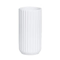 7 inch White Ceramic Flower Vase Home Decor Vase and Table Centerpieces Vase - Ideal Gifts for Friends and Family, Christmas, We
