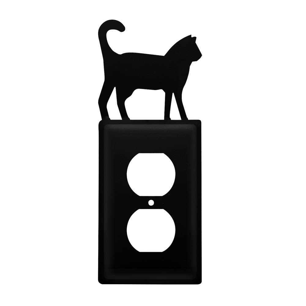 Village Wrought Iron Pet Cat Outlet Cover