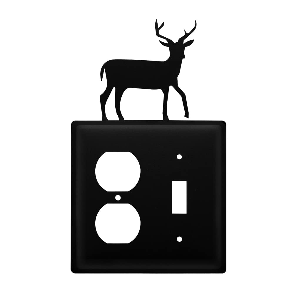 Village Wrought Iron Deer Outlet & Switch Cover