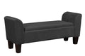 Lilola Home Mila Bench, Black