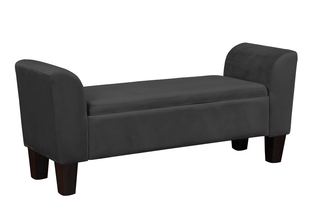 Lilola Home Mila Bench, Black