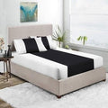 Devi Bedding :100% Egyptian Cotton, 3 Pcs Contrast ( Patch Works ) Fitted Bed Sheet Set King Size {78X78X 6 } Deep Pocket 2