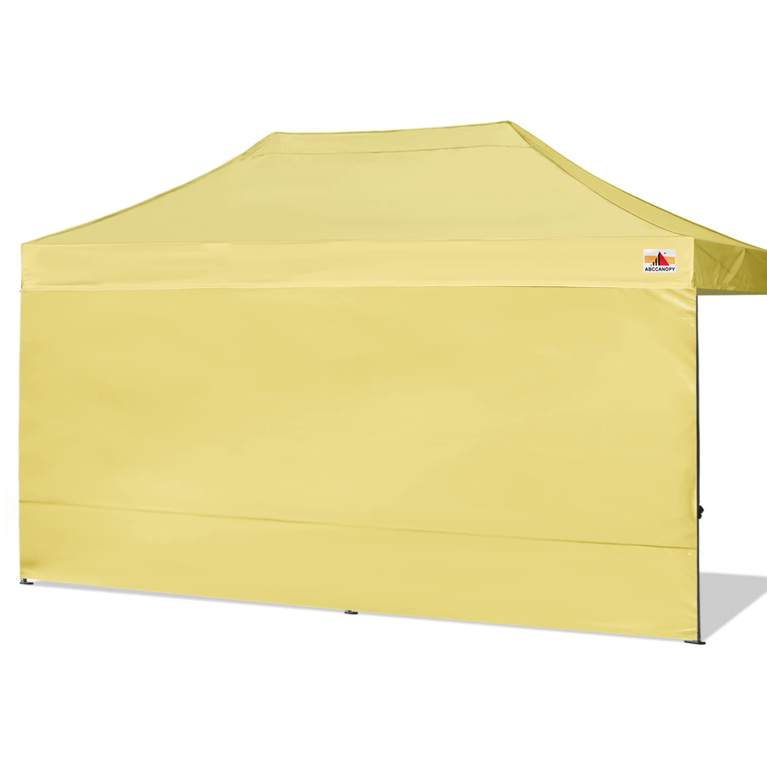 ABCCANOPY Instant Canopy SunWall 10x20 FT, 1 Pack Sidewall Only, No Frame and Top, Beige