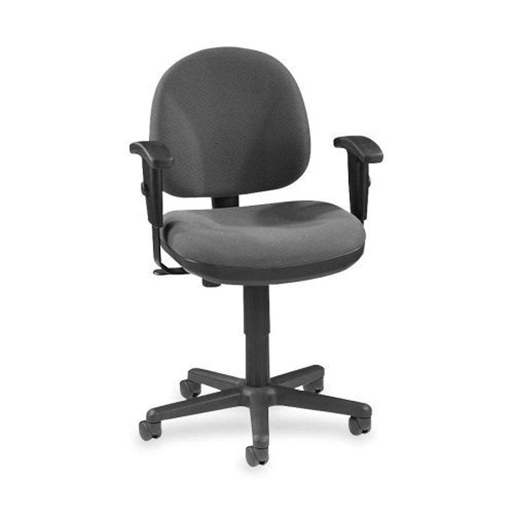 Lorell Millenia Pneumatic Adjustable Task Chair, Gray