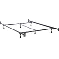 Hollywood Bed Frames Bed Frame with Headboard/Footboard Attachment/6 Legs and Adjustable Glides, California King