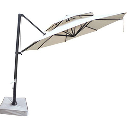 Garden Winds Southern Patio Two-Tiered Umbrella Replacement Canopy Top Cover - WILL ONLY FIT MODEL NUMBER - UMB-473522 - DO NOT 