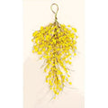 Worth Imports Forsythia Teardrop Silk Flower, 28', Yellow