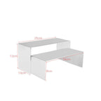 Ry Display Golden Metal Shoe Handbag Display Riser Stand Stainless Steel Shoe Bag Riser Holder Jewelry Display Riser Shelf Showc