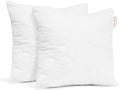 Empyrean Bedding Throw Pillow - 16 X 16 Inches Decorative Pillow Insert - Cotton Blend Outer Shell Indoor & Outdoor Pillows (Pac