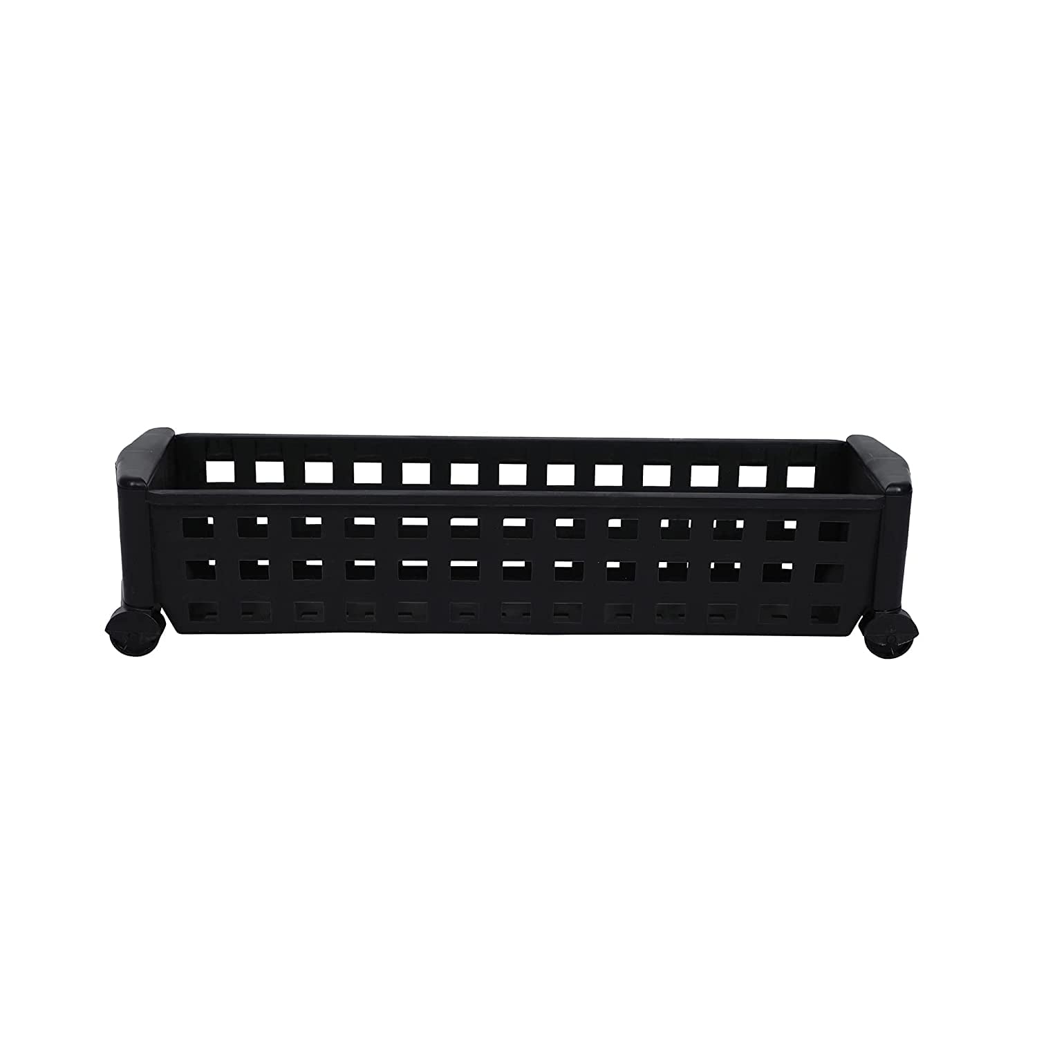 Navrang Multipurpose Plastic Rack And Shelves For Kitchen & Office Use, 1 Tier Basket For Home Super Sturdy Organiser Storage, B