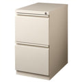 Hirsh Industries 20 Deep 2 Drawer Mobile File Cabinet File in Putty