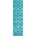 Sedona Sn9 Blue Bohemian Rug Runner 2' 3" X 10'