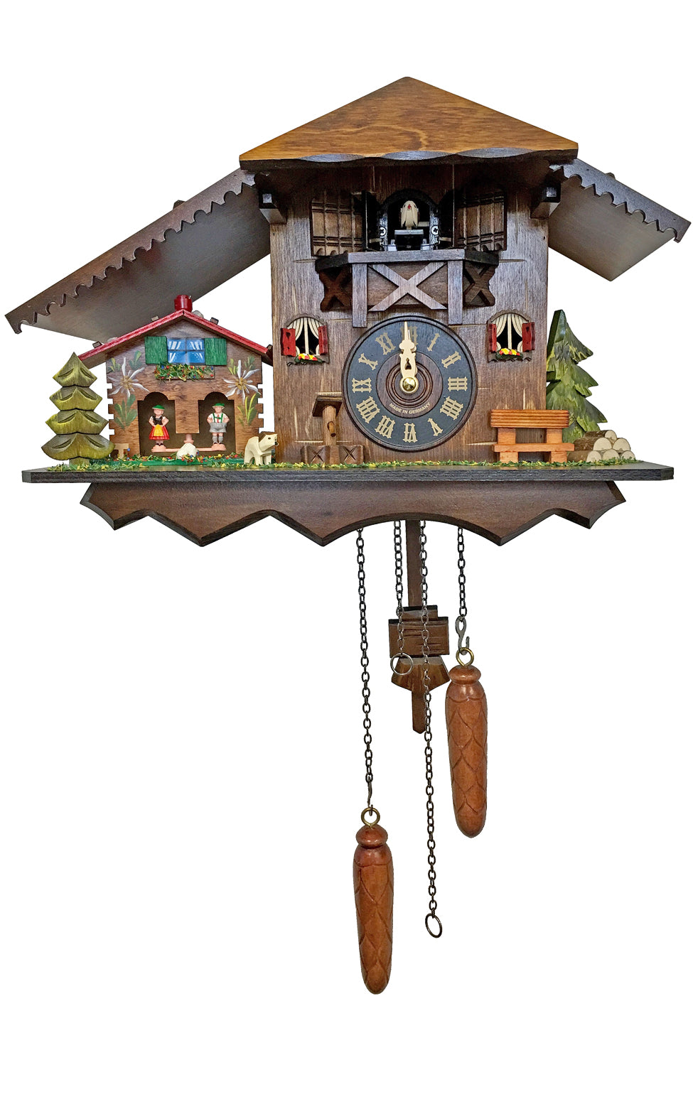 Alexander Taron 426Qm Engstler Battery - Operated Cuckoo Clock - Full Size