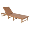 Breath Chaise Lounge Brown