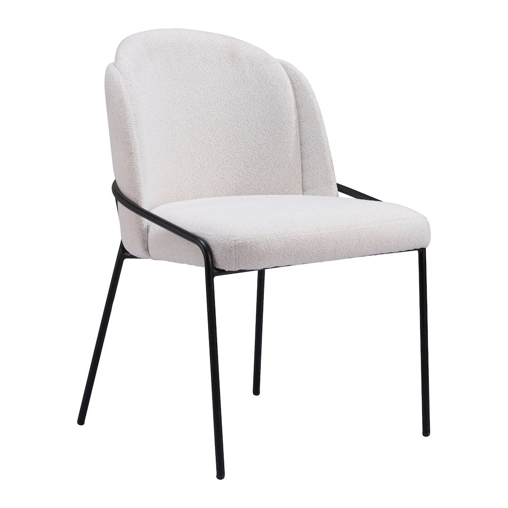 Jambi Dining Chair (Set of 2) Ivory