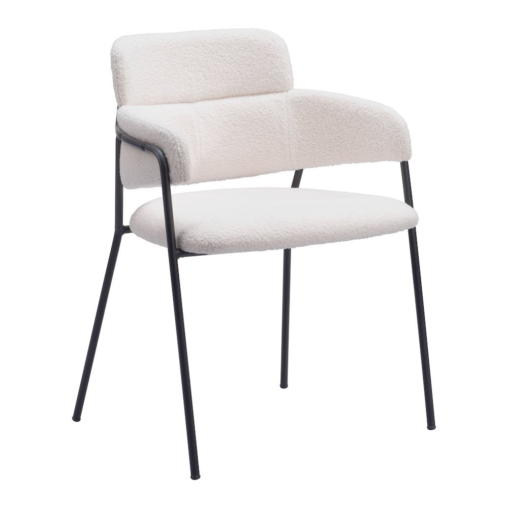 Marcel Dining Chair (Set of 2) Cream